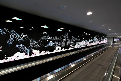 국립고궁박물관, 인천국제공항 입국장에 전통문화 미디어 설치