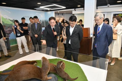 국가유산청, 서울어린이대공원 수달관 개관 기념 특별전