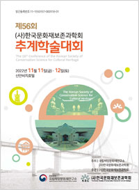 제56회 (사)한국문화재보존과학회 추계학술대회 이미지