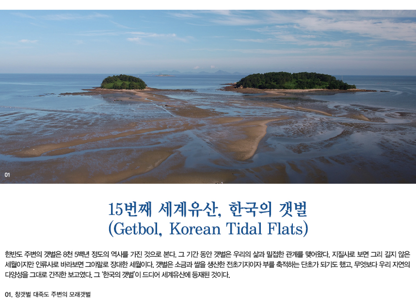 15° , ѱ  (Getbol, Korean Tidal Flats) ѹݵ ֺ  8õ 5  縦   .  Ⱓ   츮   踦 ξԴ.   ׸    η ٶ󺸸 ׾߸  ̴.  ұݰ   ʱ θ ϴ ʰ Ǳ⵵ ߰,  츮 ڿ پ缺 ״  .  ѱ   꿡  ̴. 01.â ׵ ֺ 𷡰