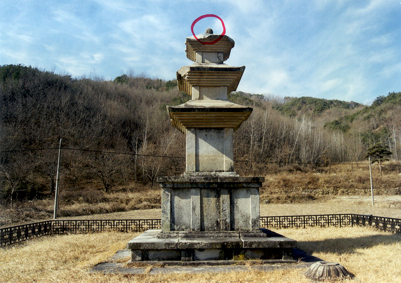 성주 보월동 석조품 [삼층석탑]이미지 1